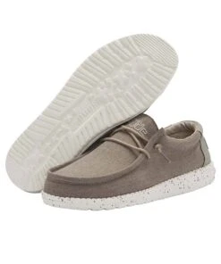 Hey Dude Men's Sepia Brown Wally Shoe