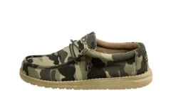 Hey Dude Men's Wally Canvas Camo Shoes 110067003 -Hey Dude Shop 110067003 WALLY CAMO 1