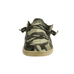 Hey Dude Men's Wally Canvas Camo Shoes 110067003 -Hey Dude Shop 110067003 WALLY CAMO 4