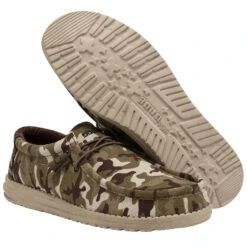 Hey Dude® Wally Men's Camo USA Flag Slip On Shoe 110067037 7 Hey Dude® Wally Men's Camo USA Flag Slip On Shoe 110067037 -Hey Dude Shop 110067037 WALLY CAMO FLAG LEFT 3321