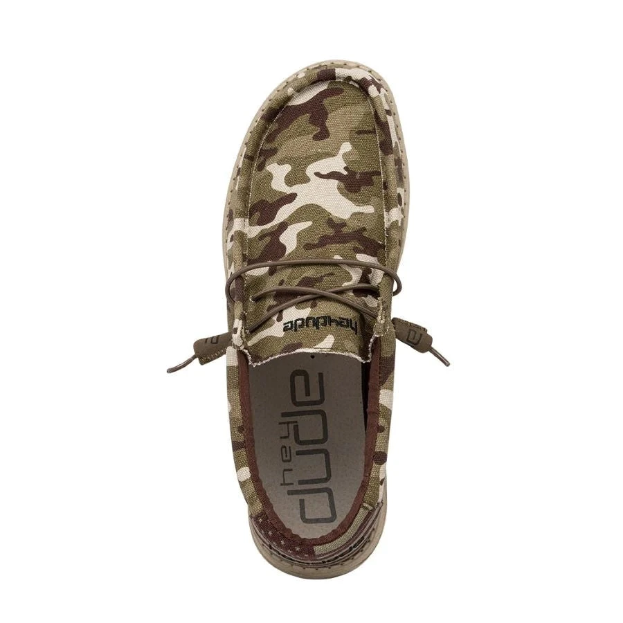 'Hey Dude' Men's Wally - Camo Flag 2 'Hey Dude' Men's Wally - Camo Flag - Image 2