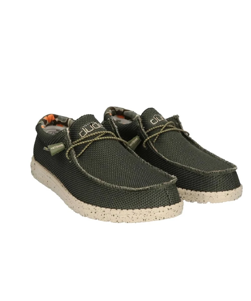 Hey Dude Men's Pine Wally Sox Shoe 1 Hey Dude Men's Pine Wally Sox Shoe