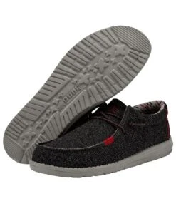 Hey Dude Men's Neon High Risk Red Wally Sox