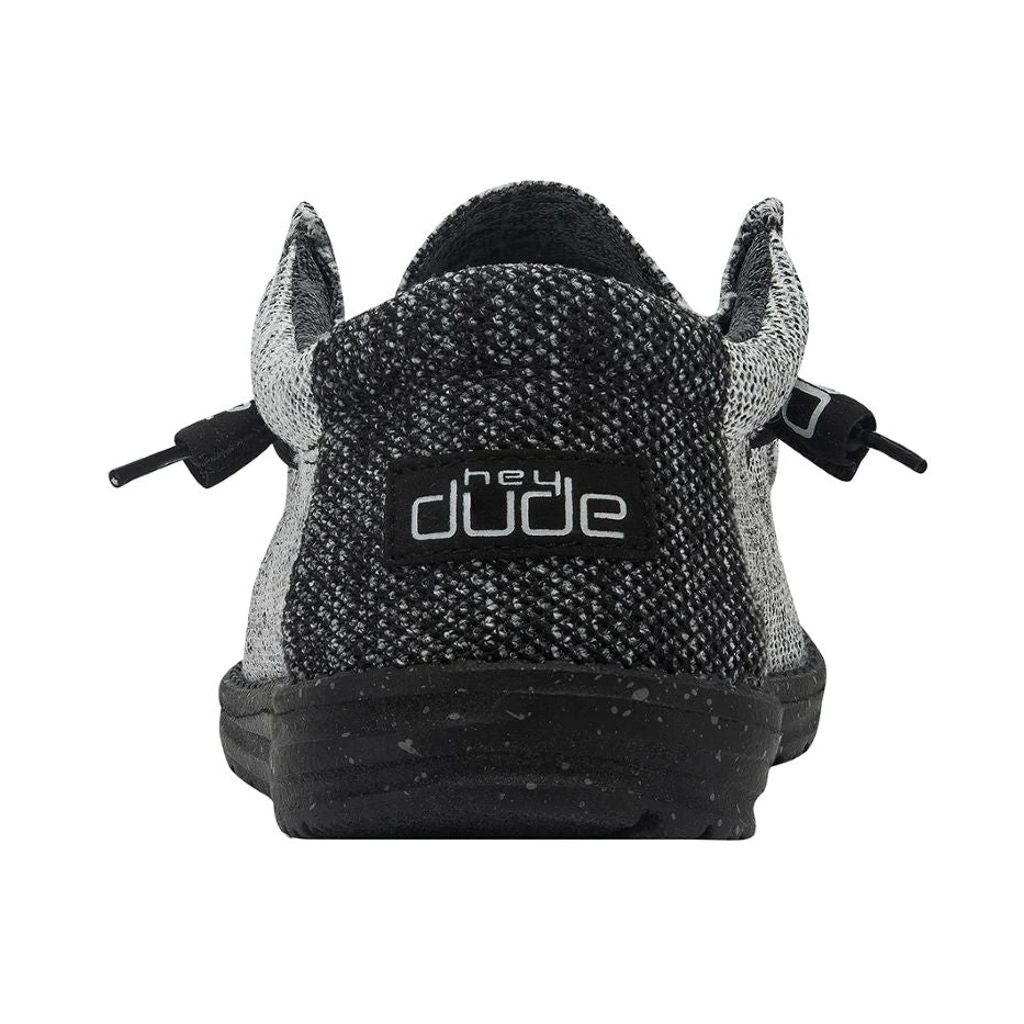 Hey Dude® Men's Wally Stretch Dark Web Light Grey Shoes 110383385 6 Hey Dude® Men's Wally Stretch Dark Web Light Grey Shoes 110383385 - Image 6