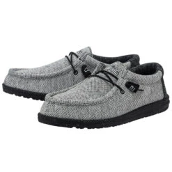 'Hey Dude' Men's Wally Stretch - Dark Web