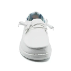 Hey Dude® Ladies Wendy Classic Silk Moon White Shoes 121410211 -Hey Dude Shop 121410211 2