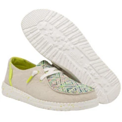 Hey Dude Ladies Wendy Playa Fiesta Beach Party Slip On Shoe 121410596 -Hey Dude Shop 121410596 WENDY PLAYA FIESTA BEACH PARTY LEFT 33