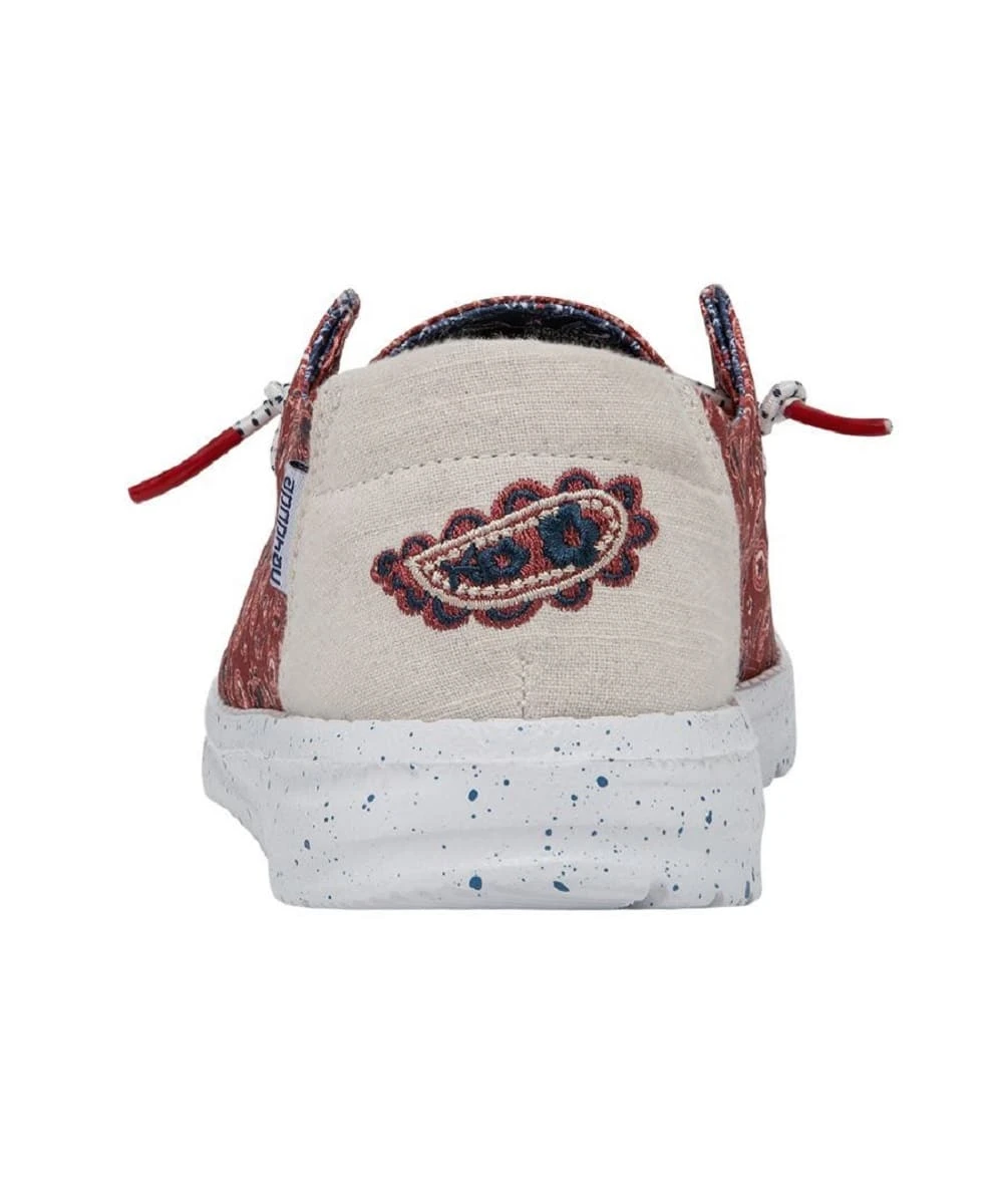 Hey Dude Women's Bandana Americana Wendy Shoe 2 Hey Dude Women's Bandana Americana Wendy Shoe - Image 2