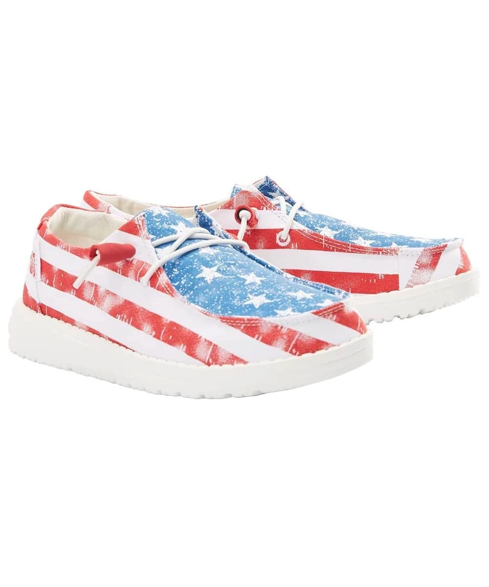Hey Dude Women's Star Spangled Wendy Shoe 2 Hey Dude Women's Star Spangled Wendy Shoe - Image 2