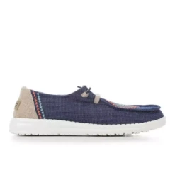 Hey Dude® Ladies Wendy Boho Ocean Blue Slip On Shoes 121412729 -Hey Dude Shop 121412729