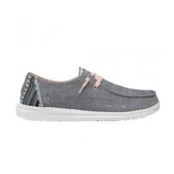Hey Dude® Ladies Wendy Boho Grey Shoes 121413238 -Hey Dude Shop 121413238 1