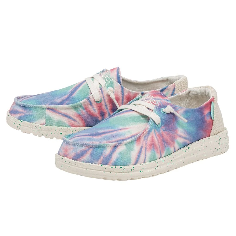 'Hey Dude' Women's Wendy Tie Dye - Rose Candy 1 'Hey Dude' Women's Wendy Tie Dye - Rose Candy
