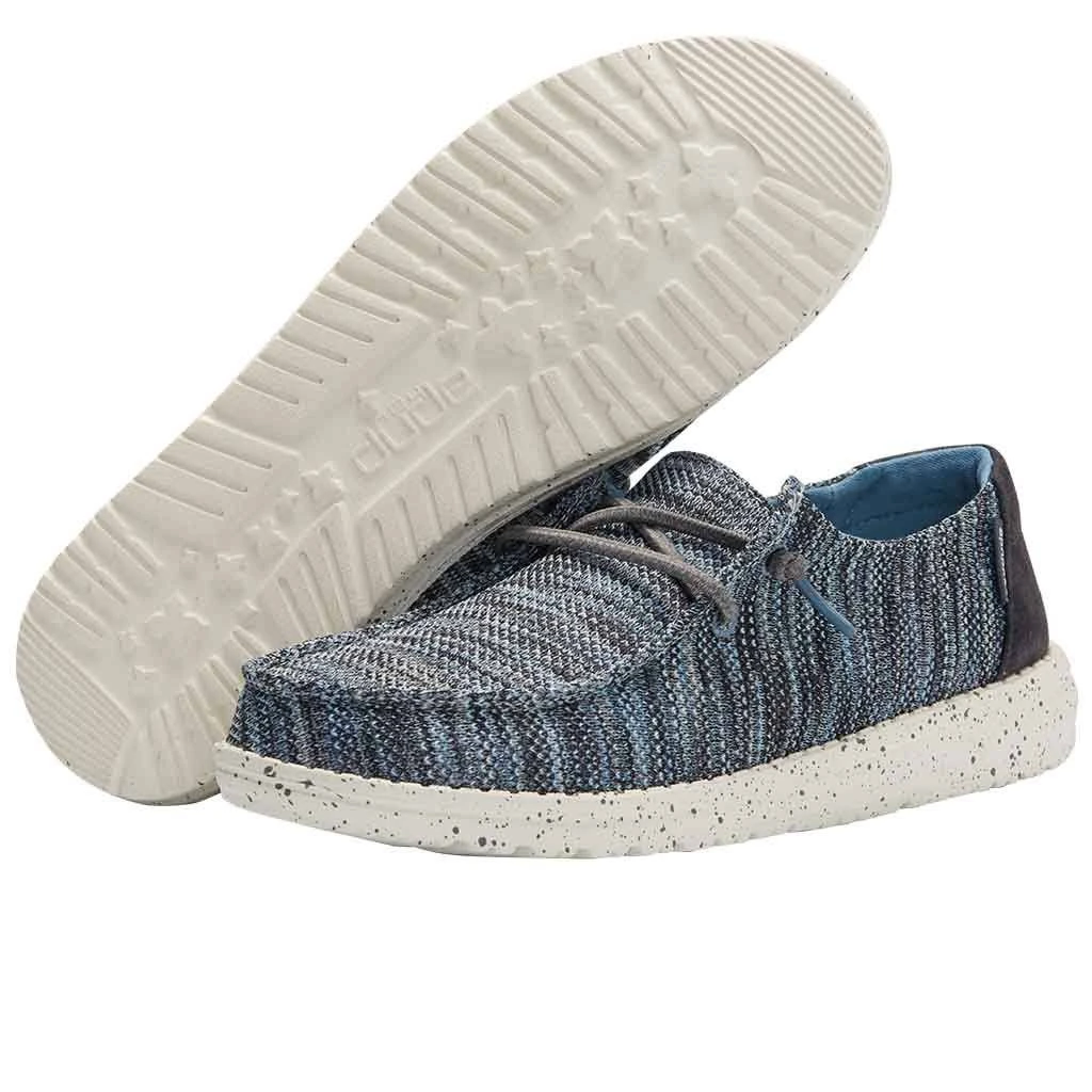 'Hey Dude' Women's Wendy Sox - Ice Blue 3 'Hey Dude' Women's Wendy Sox - Ice Blue - Image 3