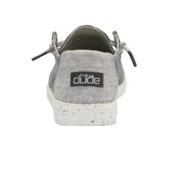 Hey Dude Ladies Wendy Sox Dark Grey Shoes 121923008 -Hey Dude Shop 121923008 WENDY SOX DARK GREY 05