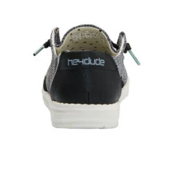 Hey Dude Ladies Wendy Sox Sparkling Black Shoes 121924957 -Hey Dude Shop 121924957 WENDY SOX SPARKLING BLACK 05