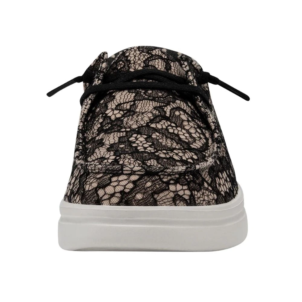 'Hey Dude' Women's Wendy Rise - Lace Black 4 'Hey Dude' Women's Wendy Rise - Lace Black - Image 4