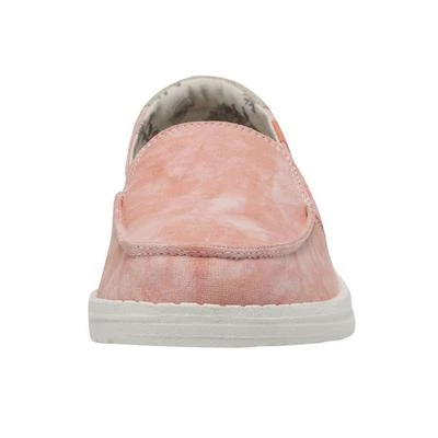 Hey Dude Ladies Lena Tie Dye Peach Slip On Shoes 121955507 3 Hey Dude Ladies Lena Tie Dye Peach Slip On Shoes 121955507 - Image 3