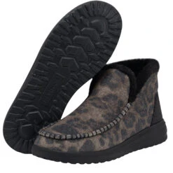 Hey Dude Ladies Denny Leo Nut Ankle Shoes 122051619 10 Hey Dude Ladies Denny Leo Nut Ankle Shoes 122051619 -Hey Dude Shop 122051619 DENNY LEO NUT 3