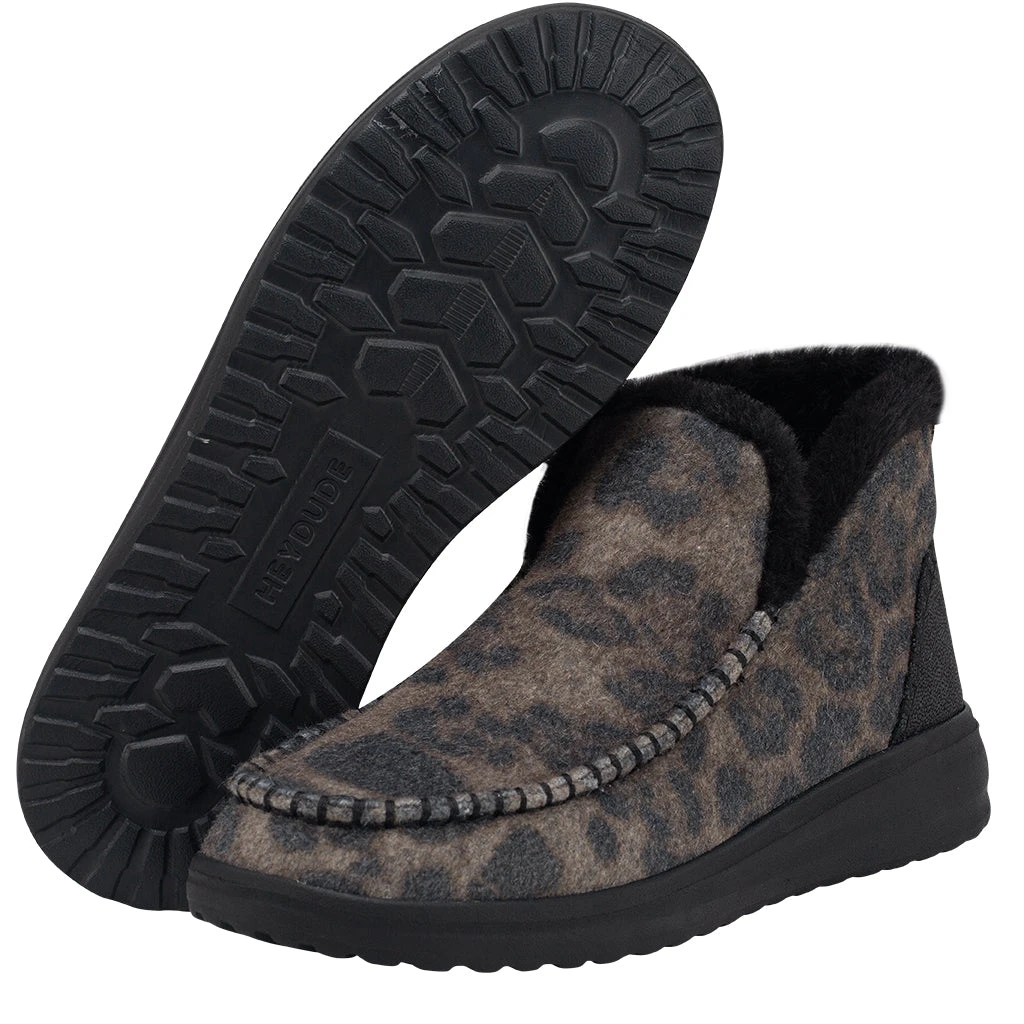 Hey Dude Ladies Denny Leo Nut Ankle Shoes 122051619 5 Hey Dude Ladies Denny Leo Nut Ankle Shoes 122051619 - Image 5