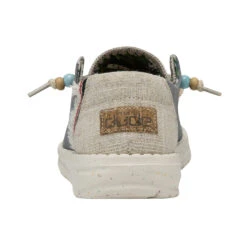 'Hey Dude' Women's Wendy Natural (Fringe) - Indigo -Hey Dude Shop 122155700 WENDY NATURAL INDIGO LEFT 5 2048x2048 4ebeecf0 0d82 4da8 be36 476de9bae943 1024x1024@2x