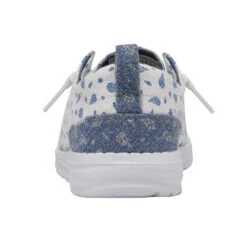 Hey Dude Ladies Wendy Bandana Patterned Slip On Shoe 122280231 -Hey Dude Shop 122280231 WENDY ZIG ZAG BLOCK BANDANA LEFT 5