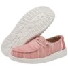 Hey Dude Youth Coral Wendy Stretch Shoe