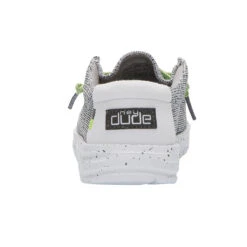 Hey Dude Children's Wally Sox Stone White 130130705 9 Hey Dude Children's Wally Sox Stone White 130130705 -Hey Dude Shop 130130705 WALLY YOUTH SOX STONE WHITE 05
