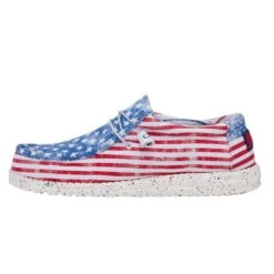'Hey Dude' Men's Wally - Stars 'N Stripes -Hey Dude Shop 150202699 WALLY STARS N STRIPES 1 1024x1024@2x