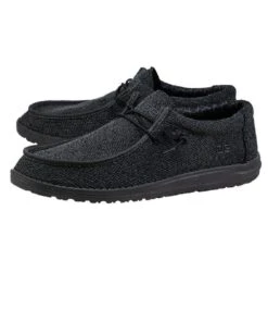 Hey Dude Men's Micro Total Black Wally Sox Shoe 5 Hey Dude Men's Micro Total Black Wally Sox Shoe -Hey Dude Shop 150204942 b