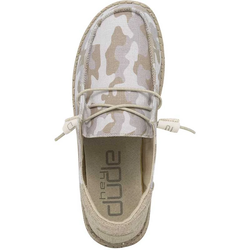 'Hey Dude' Women Wendy Funk - Camo Linen Tide 4 'Hey Dude' Women Wendy Funk - Camo Linen Tide - Image 4