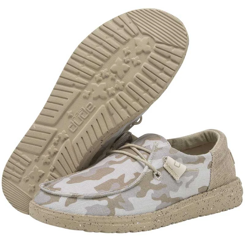 'Hey Dude' Women Wendy Funk - Camo Linen Tide 1 'Hey Dude' Women Wendy Funk - Camo Linen Tide