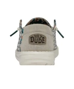 Hey Dude Women's Embroidery Grey Wendy Boho Shoe -Hey Dude Shop 40054 1km c