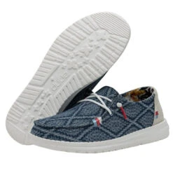 'Hey Dude' Women's Wendy Boho - True Blue -Hey Dude Shop 40054 428 WENDY BOHO TRUE BLUE LEFT 3 1024x1024@2x