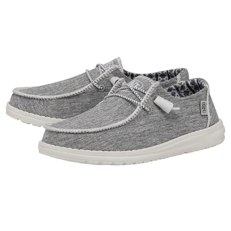 'Hey Dude' Women's Wendy Boho Stitch - White Melange 1 'Hey Dude' Women's Wendy Boho Stitch - White Melange