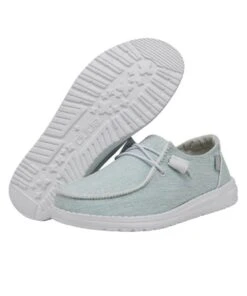 Hey Dude Women's Sky Blue Wendy Boho Stitch Shoe