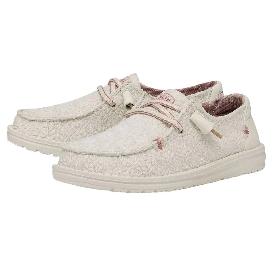 'Hey Dude' Women's Wendy Stretch Boho Fleur - Sand 1 'Hey Dude' Women's Wendy Stretch Boho Fleur - Sand