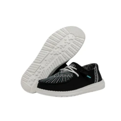 Hey Dude® Ladies Wendy Western New Moon Black Slip On Shoes 40097-0XL -Hey Dude Shop 40097 0XLd