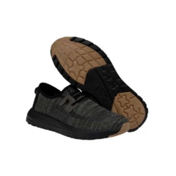 Hey Dude® Men's Sirocco Black Night Slip On Sneakerss 40140-0WM -Hey Dude Shop 40140 0WM