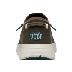 'Hey Dude' Men's Sirocco Sneaker - Beige Bark -Hey Dude Shop 40140 2CA SIROCCO BEIGEBARK LEFTBACK 1024x1024@2x