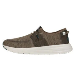 'Hey Dude' Men's Sirocco Sneaker - Beige Bark -Hey Dude Shop 40140 2CA SIROCCO BEIGEBARK LEFTSIDE 1024x1024@2x