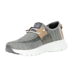 Hey Dude® Wally Men's Sirocco Grey Slip On Sneakerss 40140-1LJ 10 Hey Dude® Wally Men's Sirocco Grey Slip On Sneakerss 40140-1LJ -Hey Dude Shop 40140 d