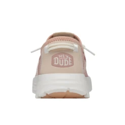 Hey Dude® Womens Wendy Sirocco Shell Pink Slip On Shoes 40148-1LA -Hey Dude Shop 40148 1LAc