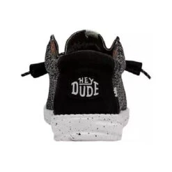 Hey Dude Men's Wally Sox Stitch Black Casual Shoes 40161-0YH -Hey Dude Shop 41WA e G sL. AC 11