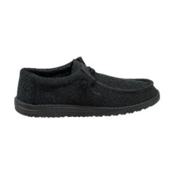 Hey Dude Men's Wally Sox Micro Total Black Shoes 150204942 -Hey Dude Shop 57 202daaab b71e 4d64 a679 9547a4404f5e