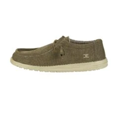 Hey Dude Men's Wally Canvas Nut Shoes 110061600 -Hey Dude Shop 57 33ee8a87 3b54 4604 a53d d144ef4d7a26
