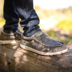 Hey Dude Men's Wally Sox Brown Shoes 110351500 -Hey Dude Shop 57 858536bf 614f 4ebc ad8f 84b7628a5e43