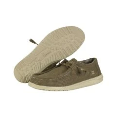 Hey Dude Men's Wally Canvas Nut Shoes 110061600 -Hey Dude Shop 57 b267c3c9 cde7 4b11 bd18 8cf25fddce28