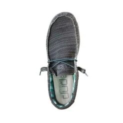 'Hey Dude' Men's Wally Sox - Charcoal -Hey Dude Shop 57 grande 0601abf6 da25 4cc3 bf12 d916c9968eae 1024x1024@2x