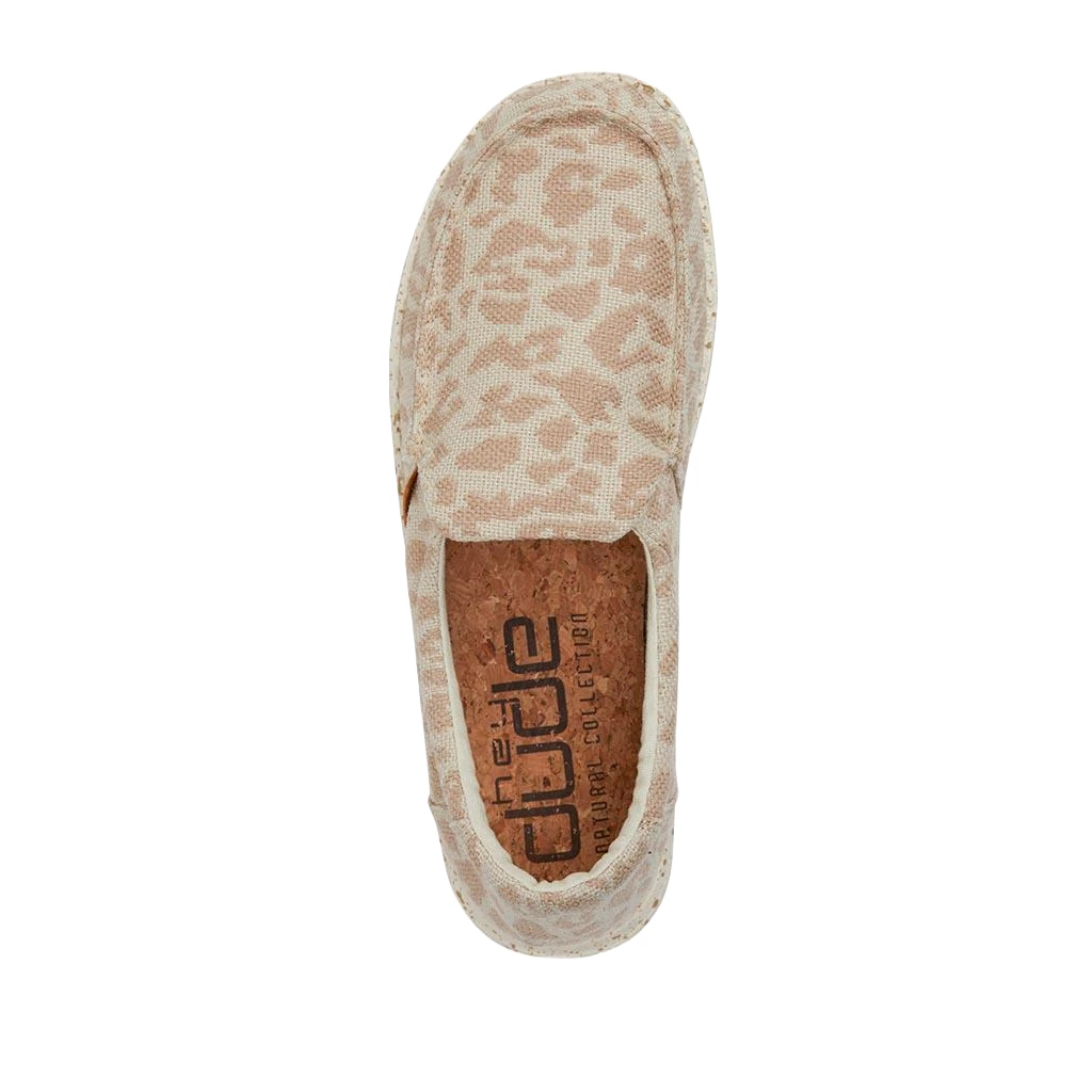 Hey Dude Ladies Misty Woven Cheetah Tan Shoes 140011710 2 Hey Dude Ladies Misty Woven Cheetah Tan Shoes 140011710 - Image 2