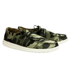 Hey Dude Ladies Wendy Camo Shoes 121417003